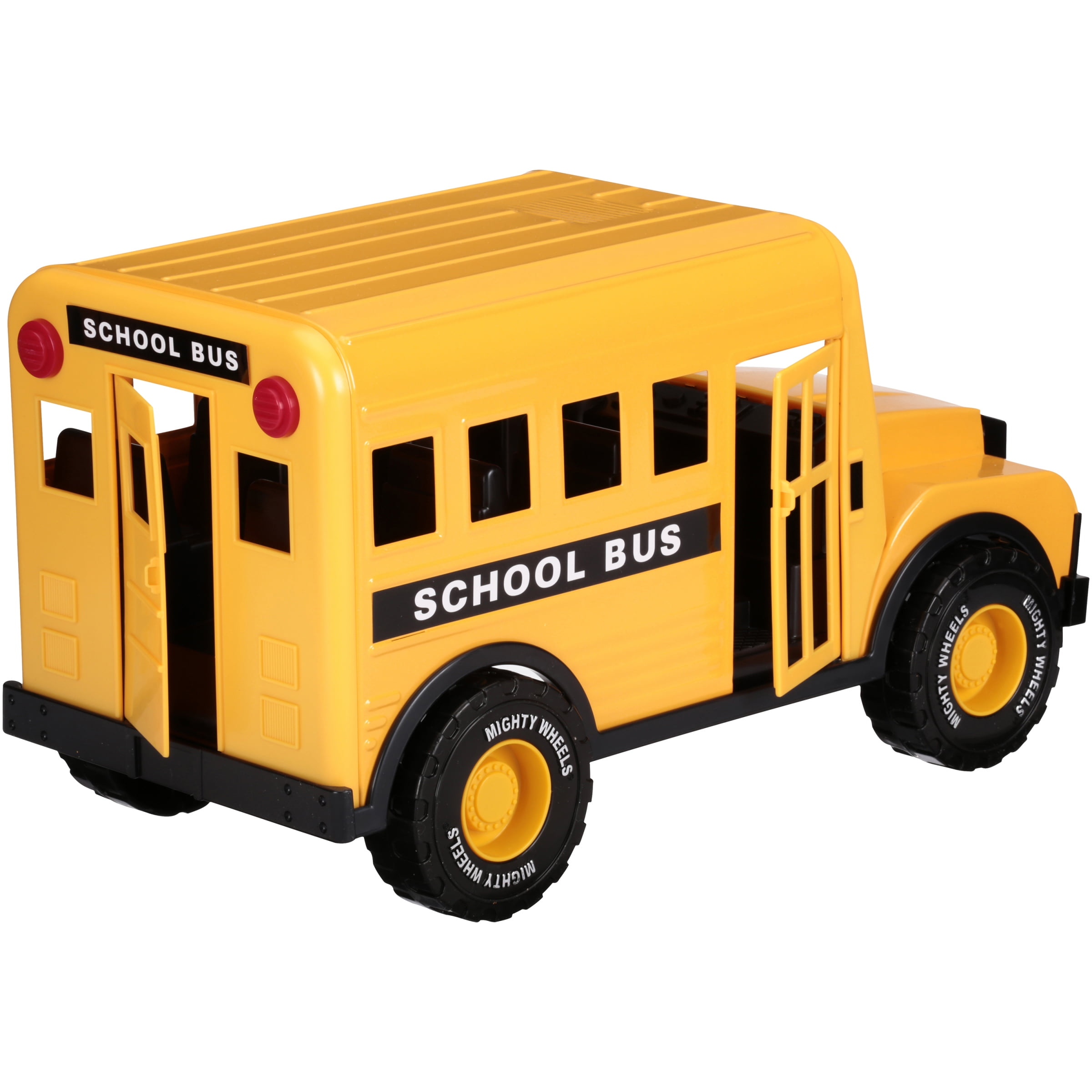 plastic school bus toy