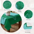 thumbnail image 5 of Turquoise Blue Whale Table Cloth Waterproof Tablecloths, Summer Beach Coastal Modern Art Tablecloth Dining Table Cover for Kitchen Party Tabletop Outdoor, Rectangle Tablecloth 54x108 Inch, 5 of 9