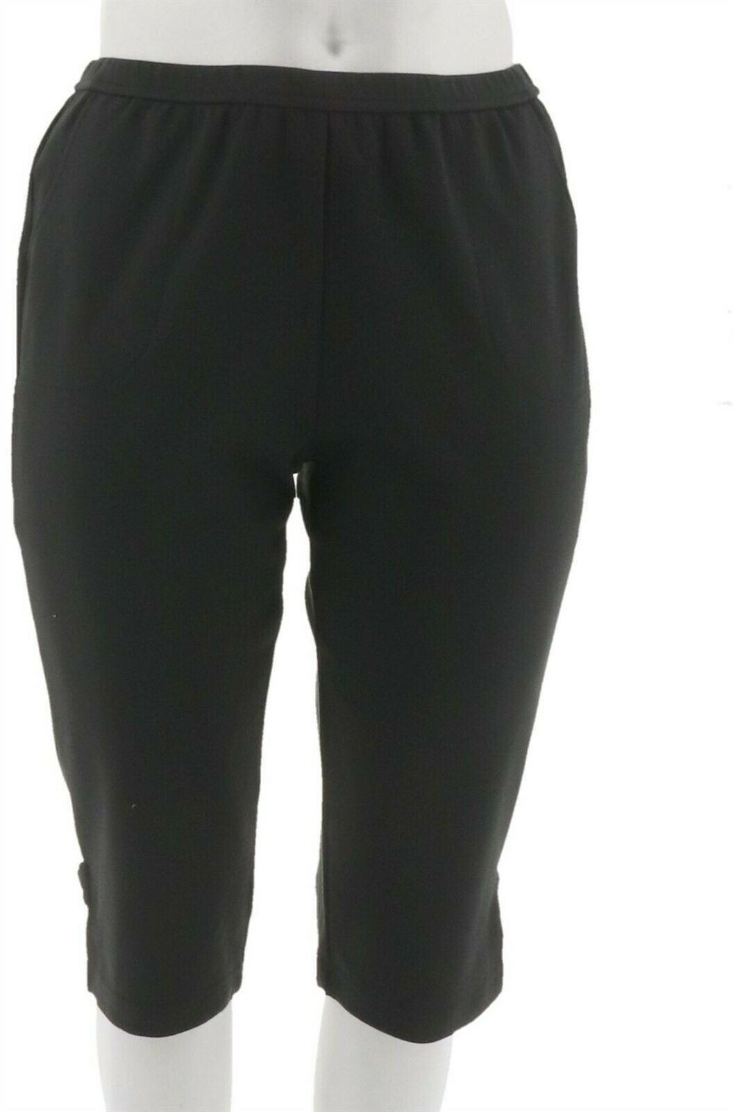 Knit Pull-On Pedal Pushers Tab 