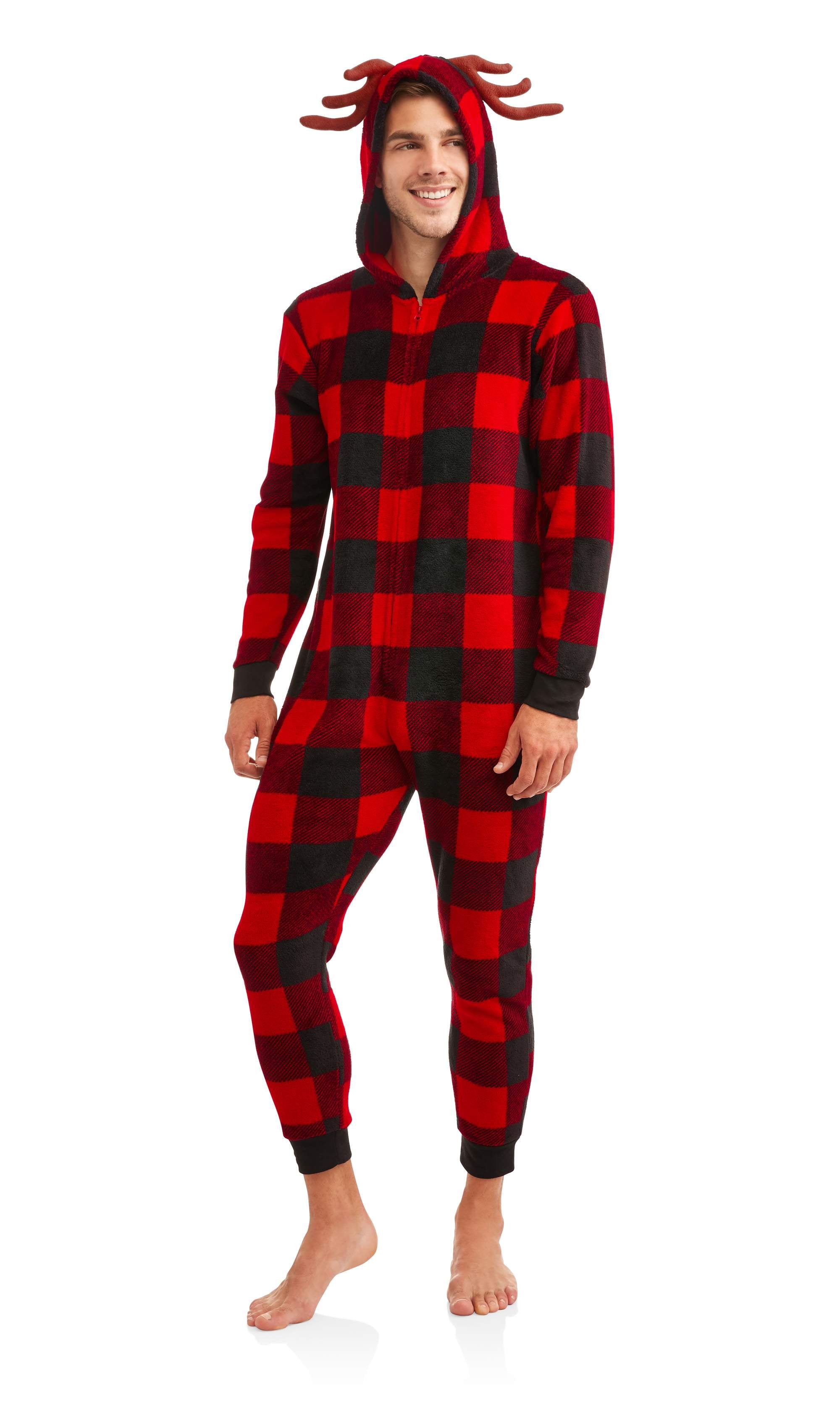 Buffalo Reindeer Men's Onesie Union Suit
