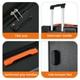 thumbnail image 3 of 19.69 x 12.2 x 28.74in Travel Camping Suitcase Hardshell Luggage Expandable Spinner Suitcase With TSA Lock Lightweight Case, 3 of 9