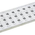 thumbnail image 4 of CIYISON Wire Drawplate with 39 Round Holes 0.26-2.8mm Tungsten Carbide Wire Drawplate Jewelry Wire Making Polished Smooth Hole, 4 of 10