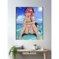 thumbnail image 2 of Astolfo Beach Graphic Poster Wall Art, Modern Wall Decor For Living Room Bedroom, 16x24 UNFRAMED, 2 of 3