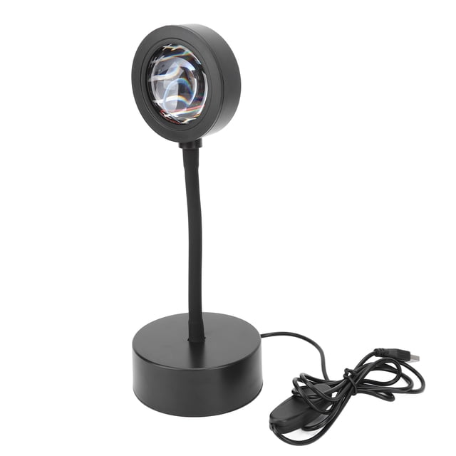 Lámpara de proyección de puesta de sol, lámpara de puesta de sol, luz nocturna, iluminación ambiental, proyector de luz de puesta de sol, claridad notable