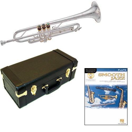Smooth Jazz Bb Silver Plated Trumpet Pack Includes Trumpet w/Case