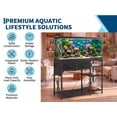 thumbnail image 6 of 55-75 Gallon Fish Tank Stand | Aquarium Stand with Power Outlet, 3-Tier Storage Shelf for Fish Tank, Turtle & Reptile Terrarium, Black, 6 of 6