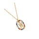thumbnail image 2 of Qarigey Collar Carta Gargantilla Cadena ajustable Colgante Diamante de imitación Joyas Y Letra Ropa, zapatos y accesorios Miscelánea W Letra Qarigey AP010076-02, 2 of 6