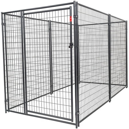 Lucky Dog Heavy Duty Dog Kennel  Black  120 L x 30 W x 72 H