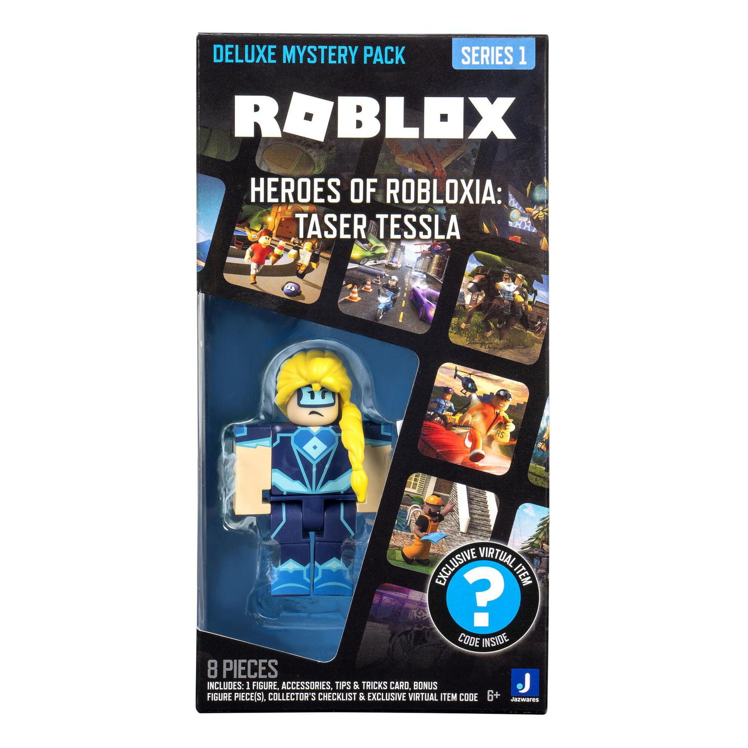 RoBlox Mystery Pack - Heroes of Robloxia: Taser Tessla