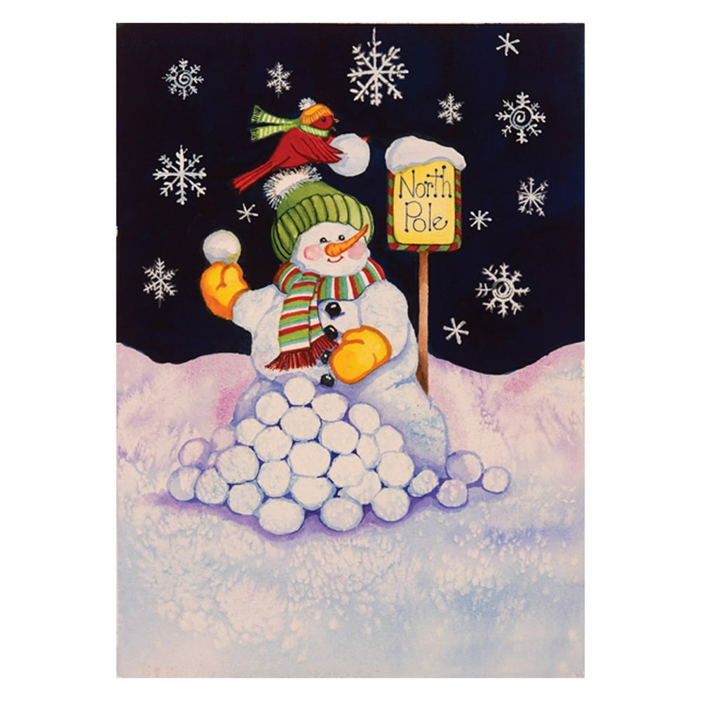 Toland Home Garden North Pole Flag - Walmart.com - Walmart.com