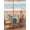 Blue, variant on Outdoor Tablecloth with Umbrella Hole and Zipper, Farmhouse Teal Brown Square Table Cloth 54x54 Inch Waterproof Tablecloth, Vintage Wooden Striped Picnic Table Cover for Patio Camping