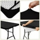 thumbnail image 4 of Manteles, cubierta para mesa de picnic, cubierta de mesa de spandex, mantel de picnic, mantel elástico para mesa rectangular de 1,8 x 0,7 m, mantel de patio estirable y lavable para exteriores., 4 of 7