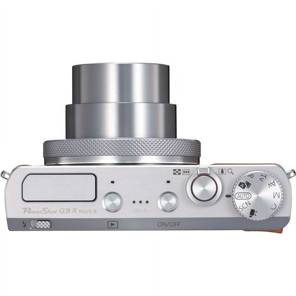 Canon PowerShot G9 X Mark II Digital Camera (1718C001) + 64GB Card + More - image 7 of 8