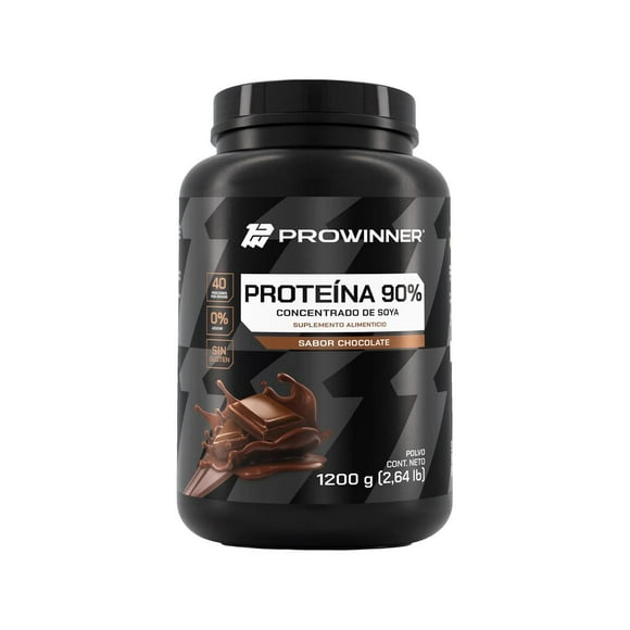 Proteína de Soya 90% Chocolate 1200 g ProWinner PW-768