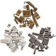 thumbnail image 2 of 60pcs 4 Size Metal Zipper Head Sliders Retainer Insertion Pin (12 Sets) 12 Pairs Zipper Top Stop Plug 12pcs Zipper Bottom Stopper, 2 of 6