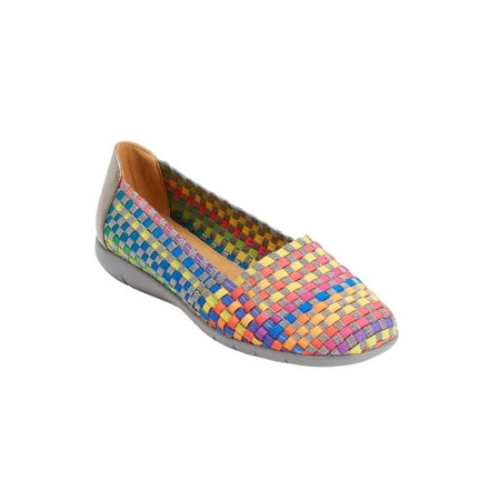 

Comfortview Women s Wide Width The Bethany Flat Shoes