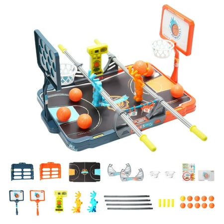 

Worallymy Basketball Table Game for Kids Mini Finger Basket Interactive Educational Toy Sports Toy with Timer