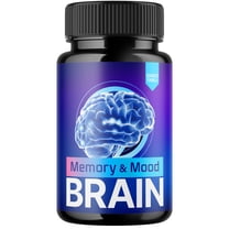 Memory and Mood Brain Advanced Formula Brain Support Pills Maximum Strength Supplement 60 Capsules