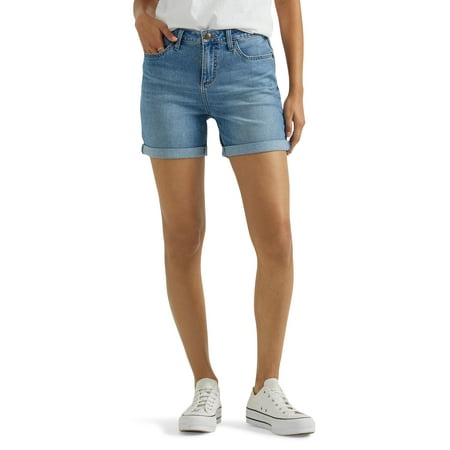 Lee® Women's Mid Rise 5" Cuffed Short