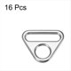 thumbnail image 3 of Ajustador de Hebilla Triangular, Ajuste de Anillo D Triangular con Abrazadera Giratoria de Varilla para Correas Correa para Mochila Escolar Correa A, 3 of 5