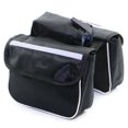 thumbnail image 1 of Waterproof Bike Frame Bag with Reflective Strips - Front Tube Storage Pouch, Two-Side Cycling Accessories, 1 of 5
