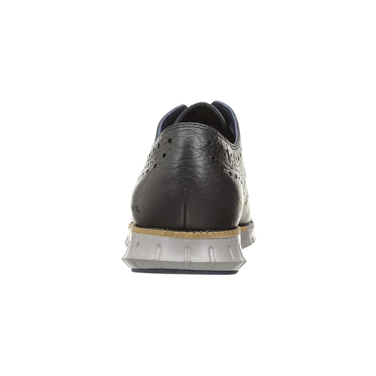Cole Haan Zerogrand Wing Ox - Navy Ink Cole Haan Zerogrand Wing Ox Navy Ink Leather Closed  main image 3
