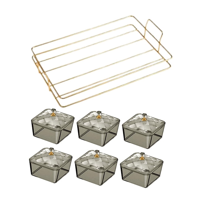 Bandeja para frutos secos Strade Fareast Limited Gris Con 6 rejillas