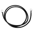 thumbnail image 1 of Ofertas Únicas 1 Pc Cable Inversor de Batería 10 AWG Gauge 3.5FT 3/8" Lug 5/16" Lug Cable de Batería Universal para Automóvil Vehículo Barco RV Solar Cobre Estañado Negro, 1 of 7
