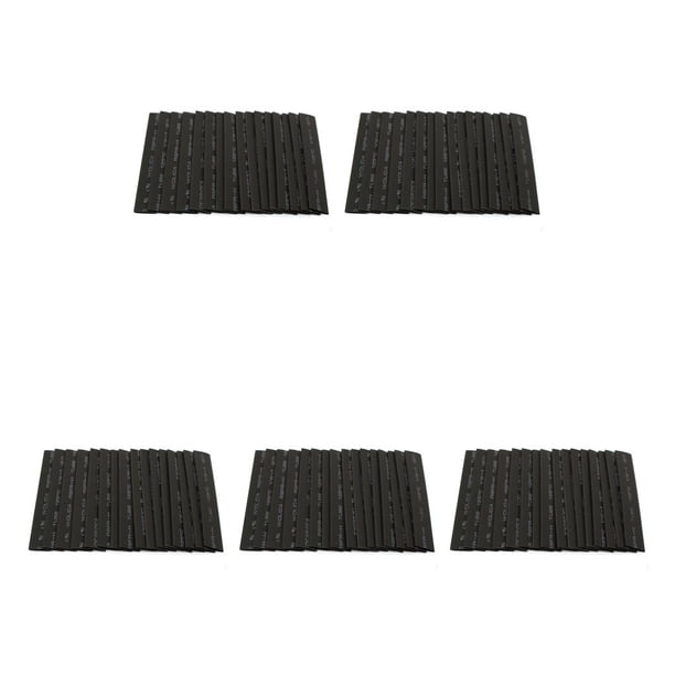 Tubo termorretráctil Speravity 127 piezas de aislamiento eléctrico color negro