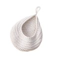 thumbnail image 2 of Cesta de frutas colgante de pared con forma de gota, macetero de pared tejido, decoración de pared bohemia para cocina, restaurante, habitación del 28cmx35cm, 2 of 8