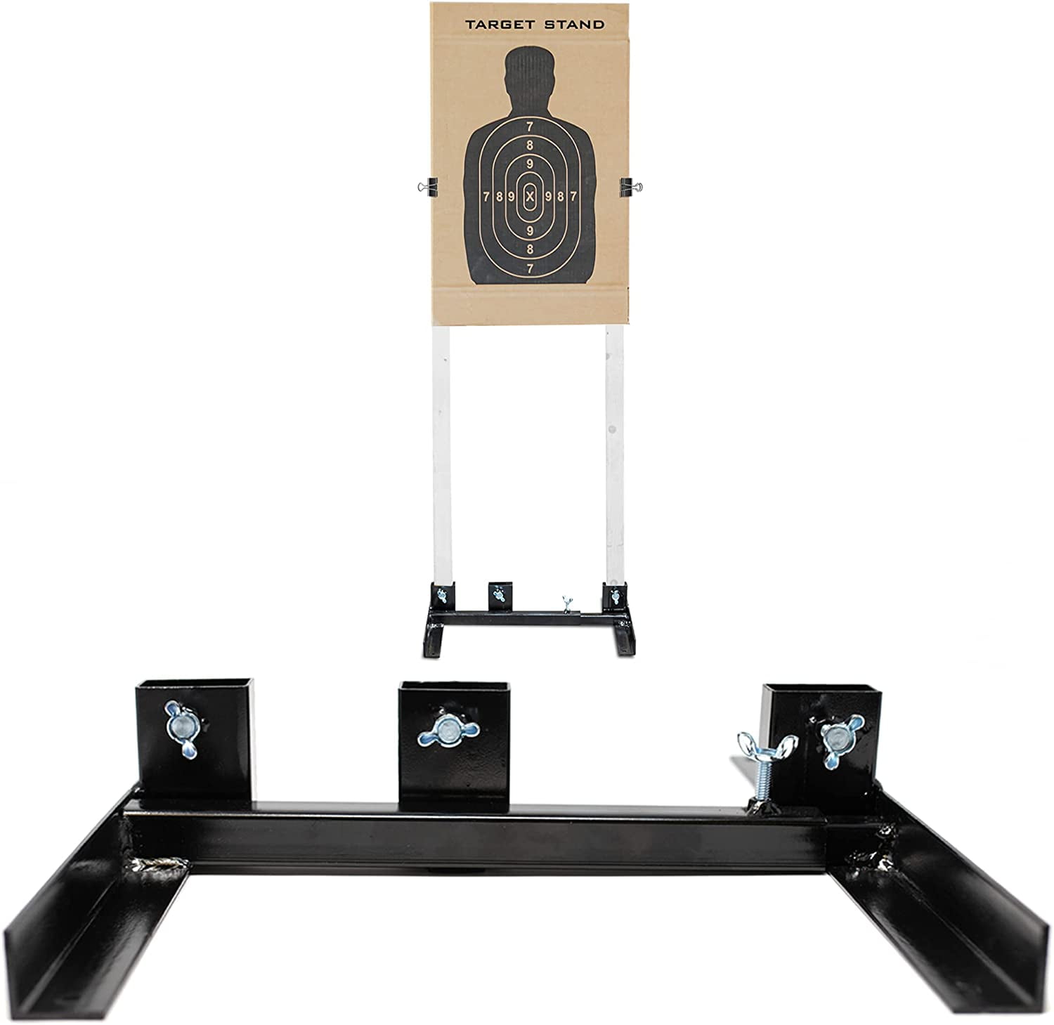 Adjustable 1x2 Target Stand Base, Steel Target Stand for Target