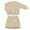 Beige, variant on HAiming Bpys Girls Oversized 2 Piece Outfits Sweatsuit Casual Long Sleeve Crewneck Sweatshirts and Shorts Clothing Sets