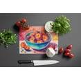 thumbnail image 3 of Carolines Treasures DAC1856LCB 15 x 12 in. Colorful Peaches Glass Cutting Board - Large, 3 of 5