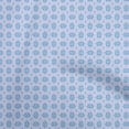 thumbnail image 1 of oneOone Polyester Spandex Dusty Blue Fabric Geometric Craft Projects Decor Fabric Printed By The Yard 56 Inch Wide, 1 of 4