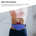 thumbnail image 4 of Miangastore Ceinture de Microphone Pochette pour Rangement Matériau de Synthèse Réglable Porte-Microphone Couleur Assortie, 4 of 8