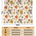 thumbnail image 2 of Mushroom Blanket Soft Mushroom Throw Blanket 50" X 40", Mushroom Gifts for Women Men Mushroom Lovers, Cozy Flannel Mushroom Quilt for Kids Adults, Cute Mushroom Bedding Stuff for Couch, 2 of 4