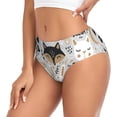 thumbnail image 2 of Balery Funny Animals Series Ropa Interior de Algodón para Mujer con Dibujo – Braguitas Cómodas y Elásticas, Estilo Clásico-Large, 2 of 6