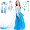 thumbnail image 2 of Fiesta divertida de disfraces de princesa para niñas de 3 a 12 años con accesorios, 2 of 6