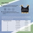 thumbnail image 5 of Haitryli Kids Girls Metallic Sports Tank Tops Sleeveless Rhinestone Dance Crop Top Jazz Hip Hop Ballet Vest Blue 6, 5 of 5