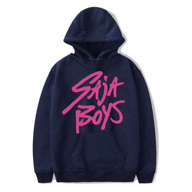 Pop cazadora para niña Hooded Sweatshirt,Soft Streetwear Pullover,Cute Long Sleeve Hoodie for Fall Winter (Navy)