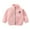 Pink, variant on Esaierr 1-12 Years Old Boys Girls Warm Cotton Jacket for Baby Kids,Fall Winter Long Sleeved Coats Jacket,Zipper Cardigan Jacket Knit Top