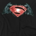 thumbnail image 2 of Batman V Superman T-Shirt Industrial Logo Unisex Graphic Tee For Men & Women, 2 of 7