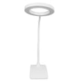 thumbnail image 2 of Lámpara de escritorio LED flexible de 360°, atenuación continua, 3 modos de color, protección ocular, luz USB para tatuajes, estudio, manicura, color blanco, 2 of 14
