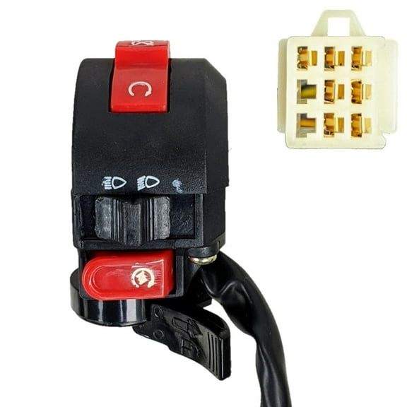 7 Wire Handle Kill Light Start Swithc for Chinese 50cc 70cc 90cc 110cc ATV Quad Kazuma TaoTao Coolster