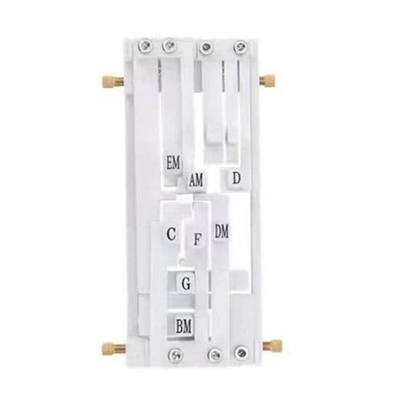 Chord Machine, Guitar Auxiliary Artifact, Folk Guitar Singing, Chord Practice White