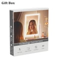thumbnail image 3 of Gvnkvn Lighted Makeup Mirror, 17.2"x13.6" Hollywood Vanity Mirror with Lights, Three Color Modes, Smart Touch Control, 360&Acirc;&deg;Rotation,with 5X Magnifying, 3 of 9
