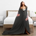 thumbnail image 5 of Alvernia A University Logo Fleece Blanket, Very Soft Microfiber Flannel Blanket for Couch Warm and Cozy for All Seasons, 5 of 6