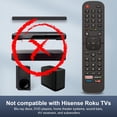 thumbnail image 6 of for Hisense-TV-Remote Replacement, Compatible with All Hisense 4K LED HD UHD Smart TVs (Not for Roku TVs), 6 of 8