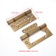 thumbnail image 5 of Accesorios de hardware 4 piezas Bisagra de puerta Ticfox Diseño de próxima generación, 5 of 7