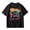Z273 Black, variant on Glisme Toddler Girls Back To School Tees Letter Print Short Sleeve Crew Neck Fall Breathable Girls T-Shirt Size 3-4 Years Black